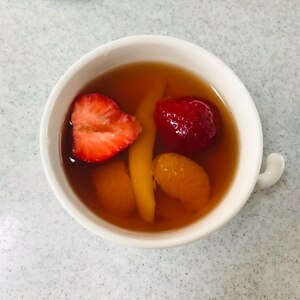 フルーツティー 食べる紅茶？